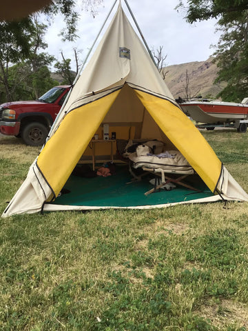 Teepee 10.5’x 10.5’x 10.5’ Tall