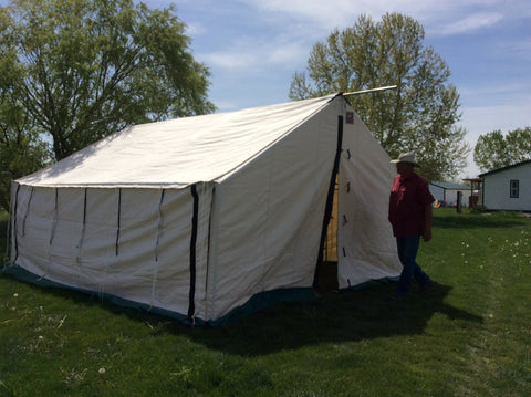 15' x 18' x 6' x 10' - Wall Tent